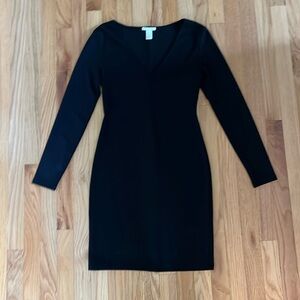 HM long sleeve mini dress, small, never worn